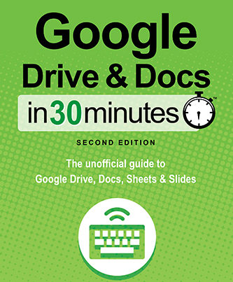Cover of referenced book: Google Drive & Docs in 30 minutes